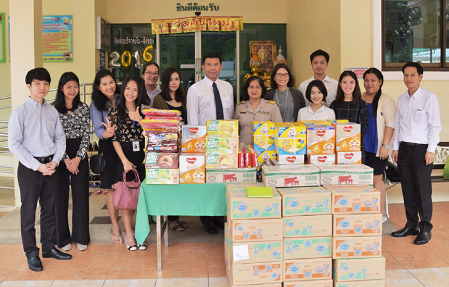 9th Anniversary Of Legal Spirit Ltd., Mr. Kiatkrerkkrai Jaisamut And Staffs Donated Money And Goods To Pakkred Babies Home