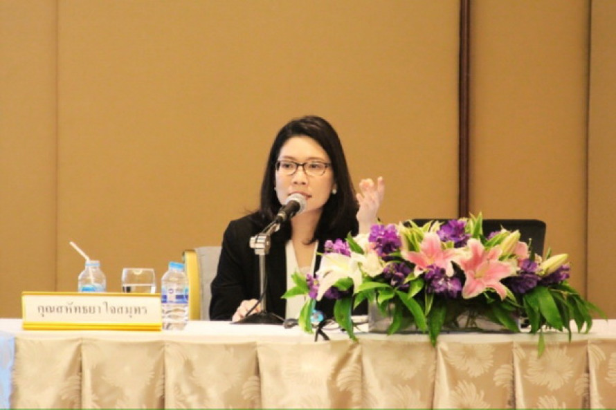 Mrs. Sahattaya Jaisamut, Deputy Managing Director Of Legal Spirit Ltd. And SME Legal Spirit Ltd., Was Invited To Participate As Guest Lecturer In A Seminar On “Guidelines For Entering Into International Agreements”